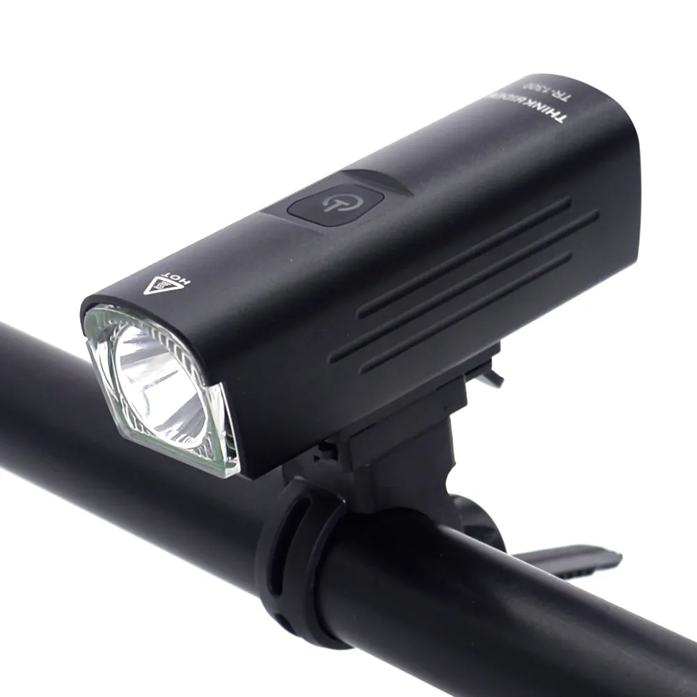 Thinkrider Waterdicht 1300 Lumen 4500Mah Usb Oplaadbare Bike Light Led Voor Zaklamp Fiets Licht