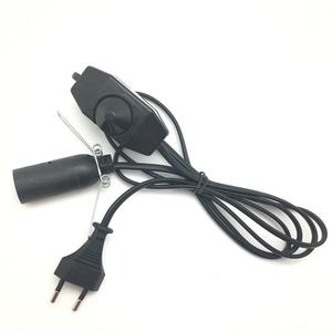 Eu us uk <span class=keywords><strong>lampe</strong></span> à sel cordon d'alimentation ca avec gradateur en ligne et câble de fil de support de <span class=keywords><strong>lampe</strong></span> e14 interrupteur marche/arrêt gradateur de lumière - Product Image 4