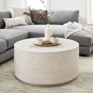 Ferly <span class=keywords><strong>2023</strong></span> <span class=keywords><strong>nuevo</strong></span> lujoso hogar muebles de sala de estar conjunto de mesa de <span class=keywords><strong>cena</strong></span> muebles de madera para el hogar mesa de centro redonda - Product Image 5
