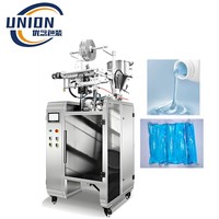 Machine d'emballage automatique de sachets de PVA soluble dans l'eau pour lessive liquide, formule extra-forte pour des dosettes de nettoyage efficaces