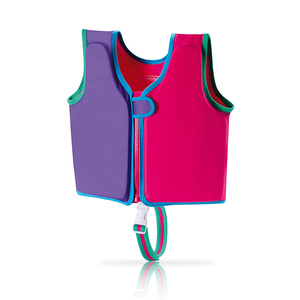 Tùy chỉnh Polyester bơi nổi vest cá nhân cuộc sống áo khoác Kid vành đai an toàn EPE bọt cam nho đỏ bơi áo ghi lê Nhà cung cấp - Product Image 3