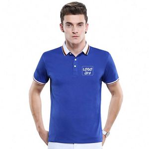 Polo de Manga Corta Deportivo Personalizado con Cuello Alto, de Alta Calidad, al por Mayor - Product Image 1
