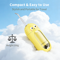 Hydropulseur Électrique Portable Certifié 150ML avec Logo Personnalisé, Étanche, Sans Fil, Réservoir Amovible, Idéal pour les Voyages et les Enfants