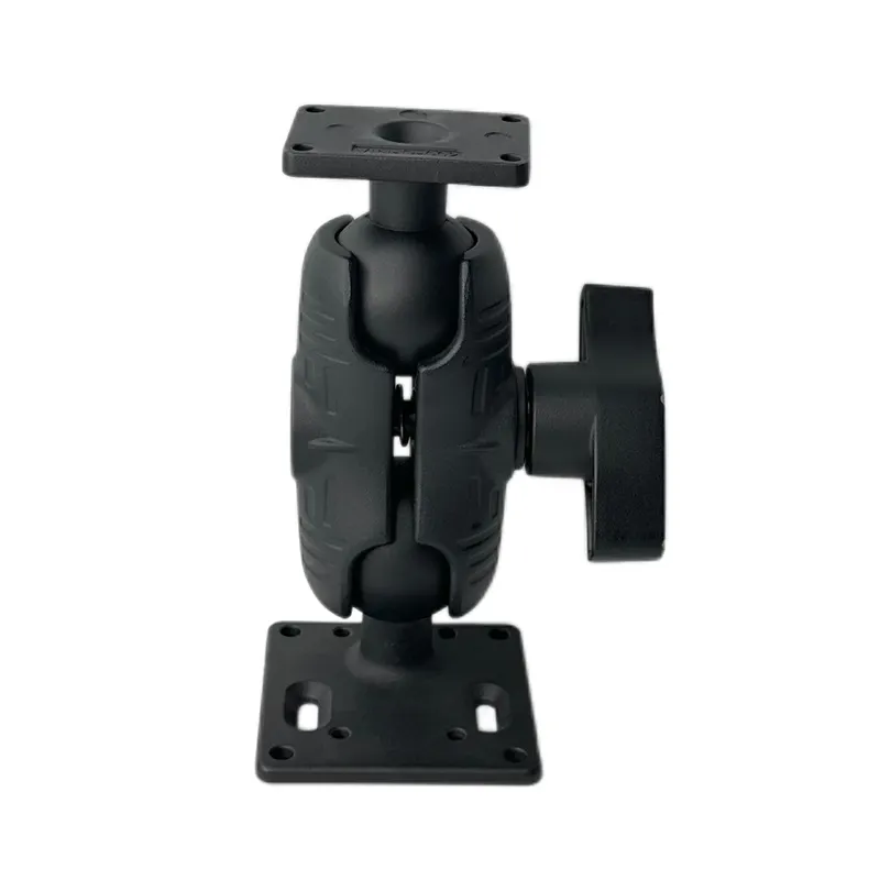 Permukaan datar 2.25 "Ball Mount w/ 75x75mm VESA Plate Lengan Pendek & amp piring untuk ram mounts