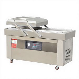 Machine d'emballage sous vide à double chambre pour aliments, viande, saucisses, poisson, légumes, vente en gros d'usine, 400-500 pièces/heure - Product Image 2