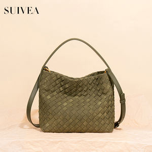 Sac à main pour femme, vente en gros, petit sac fourre-tout tissé à la main, tendance, polyvalent, sac à bandoulière, sac à main minimaliste - Product Image 1