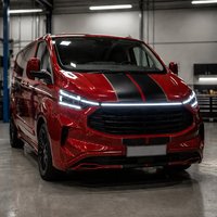 Lumière LED Plug & Play pour calandre avant Ford Transit Custom MK2 2024+ – Bande DRL blanche pour calandre supérieure, accessoire de style extérieur