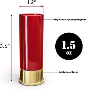 Juego de 4 Vasos de Chupito de Calibre 12, de Acero Inoxidable de Grado Alimenticio, Estilo Americano, para Bar o Fiesta, Hechos en Vietnam - Product Image 4