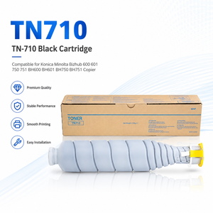 Cartucho de Tóner XinYu TN710 TN-710 Compatible con Konica Minolta Bizhub 600 601 750 <span class=keywords><strong>751</strong></span> BH600 BH601 BH750 BH751 Copiadora - Product Image 1