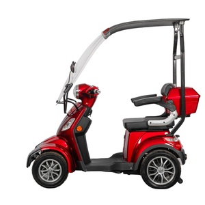 Tricycle électrique 1000W pour adultes, chariot mobile pour restauration rapide avec <span class=keywords><strong>2</strong></span> <span class=keywords><strong>places</strong></span>, adapté aux personnes handicapées, <span class=keywords><strong>moto</strong></span> à <span class=keywords><strong>3</strong></span> <span class=keywords><strong>roues</strong></span> - Product Image 5