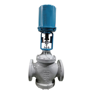 Van điều chỉnh ba chiều điện, mặt bích, van điều khiển của nhà sản xuất, DN25-DN300 - Product Image 1