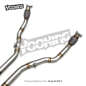 Tùy chỉnh valved hệ thống ống xả SS304 cho audi S4/S5 B8 b8.5 3.0T 2013-2019 Supersport xe giảm thanh xả với điều khiển từ xa - Product Image 2