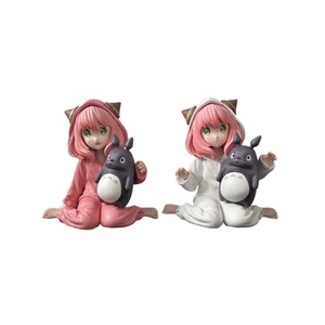 Figura de Anime Japonés, Linda Chica Anime, <span class=keywords><strong>Spy</strong></span> Family, Anya Forger, Totoro, Juguete de PVC, Figura de Anime Versión Q - Product Image 6