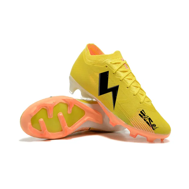 Botas de fútbol Superfly 9 para hombre, calzado con cojín de aire integrado, impermeable, punto FG assassin 15 °, shoes39-45 de fútbol, novedad