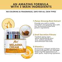 Crème Naturelle Anti-Mélanine Sous Marque Blanche pour le Visage – Élimine les Taches Brunes – Soins de la Peau et Produits de Beauté
