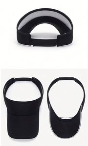 หมวกกันแดดปักโลโก้กีฬากอล์ฟวิ่งแบบกำหนดเองลดราคาพิเศษ แห้งเร็ว ปีกกว้าง ระบายอากาศได้ดี ผ้าฝ้าย หมวกกีฬาแบบเปล่า - Product Image 6