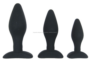 Cuento de hadas de alimentación enchufe trasero Tanga anal masajeador <span class=keywords><strong>L</strong></span> tamaño 100% ilicone salud anal enchufe trasero - Product Image 2