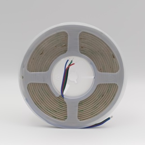 ไฟแถบ LED RGB แบบยืดหยุ่น 5 เมตร DC12V 24V ปรับเปลี่ยนสีได้หรี่แสงได้ ไฟ COB อัจฉริยะ สำหรับโรงแรม MOQ ต่ำเพียง 576 ชิ้น - Product Image 3