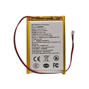 แบตเตอรี่ลิเธียมไอออนแบบชาร์จได้ตามสั่ง 3.7V รุ่น 504870 ลิเธียมโพลิเมอร์เซลล์ 2000mAh - Product Image 5