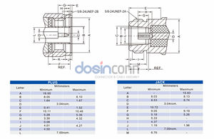 Conector RF Coaxial N Macho con Abrazadera para <span class=keywords><strong>Cable</strong></span> RF Flex10 - Product Image 5