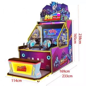2 Player Coin-Operated Shooting Arcade Simulator Board Material Shooting League Game <b>Machine</b> for <b>Amusement</b> Parks & Game Centers - Product Image 2