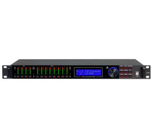 Procesador de Matriz de Audio Digital EIF LA408 4x8 FIR DSP con Salida Mono, Entrada y Salida XLR, Montaje en Rack Metálico, Equipo de Audio Profesional - Product Image 1