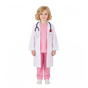 Disfraz de Médico para Niños, Aprobado por la FCCA, Directo de Fábrica, Personalizado, con Accesorios Médicos para el Día de las Profesiones y Fiestas de Disfraces - Product Image 3