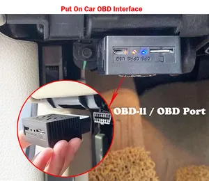 Thời Gian Thực Theo Dõi OBD II ST-902 SinoTrack Mini OBD 2 Gps Tracker Detector