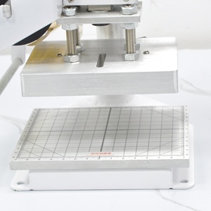 Manuale di carta in pelle di legno stampa di calore lettere di stampa di Logo che timbra il Logo stampo a caldo della lamina a caldo macchina per il panno di velluto portagioie - Product Image 5