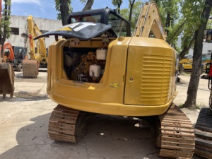 Excavadora hidráulica sobre orugas Caterpillar 307E2 usada de alta calidad, certificado de excavadora japonés Original con bomba de motor PLC - Product Image 4