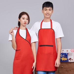 Delantal de Poliéster Tejido Fácil de Limpiar, Resistente a las Manchas, Bajo Mantenimiento, para Uso en Restaurantes y Bares, Diseño Unisex para Familias Ocupadas - Product Image 1