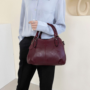 Factory Direct Sale Women's Retro Luxury Handbags Large Capacity Leather Pu Vintage <b>Tote</b> Bag Shoulder Shopping Bag Women - Product Image 3