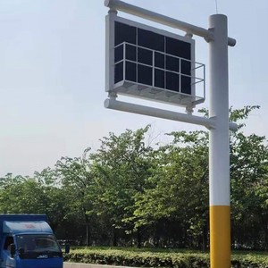 Poste de Señalización Vial Tian Ying 60*1000, Placa de Acero Galvanizado en Caliente para Carreteras, Zonas Residenciales, Escuelas y Fábricas - Product Image 1