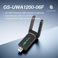Adaptateur WiFi USB Wifi6 de qualité industrielle OEM ODM pour ordinateurs de bureau et appareils IoT avec prise en charge Openwrt
