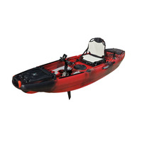 Kayak de pêche OEM/ODM, kayak de pêche à un siège avec siège en aluminium