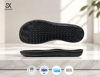 Semelle Barefoot, accompagnée d'une large semelle extérieure en caoutchouc souple, adaptée aux chaussures de grande taille pour hommes et aux chaussures de course haute performance