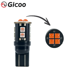 Bombilla LED Gicoo T10 3030 SMD 12V Multicolor, Blanca, Roja, Amarilla, Azul, Azul Hielo, Lámpara de Repuesto para Luz de Señalización de Automóvil - Product Image 5