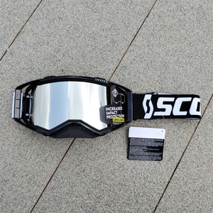 Gafas <span class=keywords><strong>de</strong></span> Ciclismo <span class=keywords><strong>SCOTT</strong></span>, para Motociclismo, Esquí Todoterreno, Lentes Cilíndricas, Resistentes al Viento, Marco Completo <span class=keywords><strong>de</strong></span> ABS, Modelo Unisex S339 Impact - Product Image 3