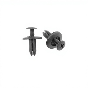 Clips de rivets en plastique universels pour pare-chocs automobiles, vis d'expansion pour trous de 6 mm, pour remplacement et réparation, en matériau PP - Product Image 2