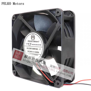 เพลโก มอเตอร์ส R1238Y24BPLB1 7 พัดลมไร้แปรงถ่าน DC 24V พัดลมระบายความร้อนสำหรับคอมพิวเตอร์เซิร์ฟเวอร์ - Product Image 2