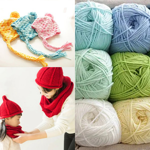 Tùy Chỉnh 10/3 Sợi Mềm Crochet Pha Trộn Tay Đan Sợi Yak Len Sợi Cho Áo Len - Product Image 2