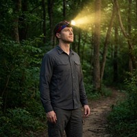 Lampe frontale LED rechargeable par USB, super lumineuse, lithium-ion, étanche, réglable, pour casque de sécurité, exploitation minière, IP65