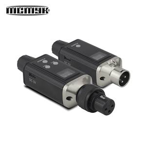 Mini Sistema de micrófono inalámbrico portátil con conector XLR para micrófono de mano de condensador con cable - Product Image 3