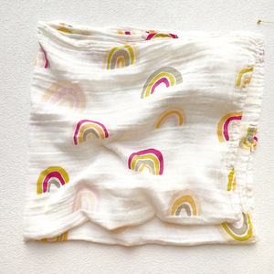 Toalla de baño de gasa de muselina de algodón 100% para bebé recién nacido, manta envolvente de dibujos animados modernos para sala de entrega para niños y niñas - Product Image 2