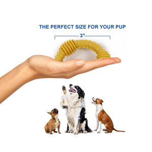 Pal's Delight Brand 3 "Anneau dentaire saveur naturelle friandises à mâcher riches en protéines pour chiens-marque privée dents propres facilement digestibles - Product Image 3