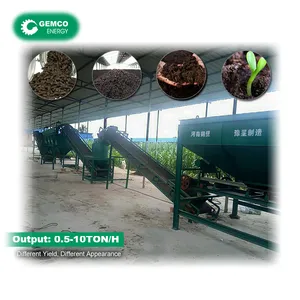 Machine à granulés d'engrais d'engrais de fumier de volaille organique complet rentable pour la fabrication de granulés de compost