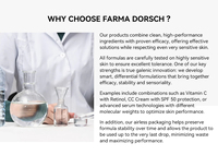 Suero 3D Farma Dorsch 50 ml para rostro y cuello, hidratación profunda, revitaliza la piel y suaviza visiblemente las arrugas, suero para el cuidado de la piel