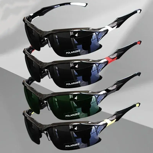 Lunettes de soleil polarisées pour hommes, pour le cyclisme en plein air, UV400, photochromiques, pour la pêche, lunettes de protection solaire, logo personnalisé - Product Image 3