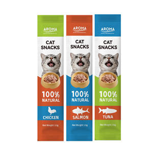 Özel Baskılı Logolu Premium Kalite Kedi Ödülü Kedi Yaş Kremalı Mama Tavşan Eti İle - Product Image 3