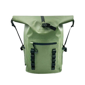 Sac à dos imperméable Naturepeak à enroulement vert 20L pour la randonnée et la pêche en plein air - Product Image 3